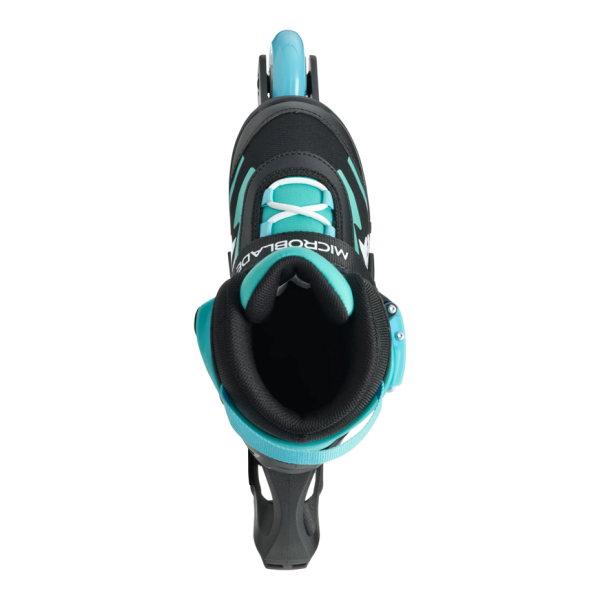 ROLLERBLADE MICROBLADE Schwarz/Hellblau
